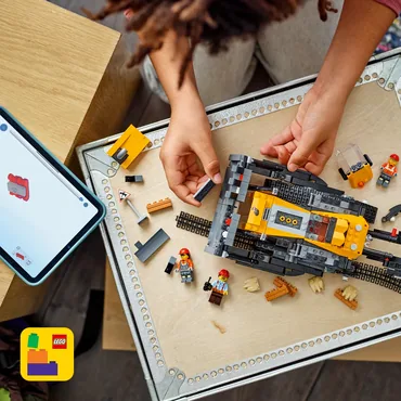 LEGO City 60466 Żółty Buldożer Z Ładowarką