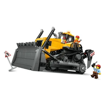 LEGO City 60466 Żółty Buldożer Z Ładowarką