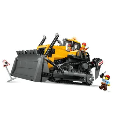 LEGO City 60466 Żółty Buldożer Z Ładowarką