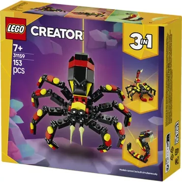 LEGO Creator 31159 Dzikie zwierzęta: niezwykły pająk