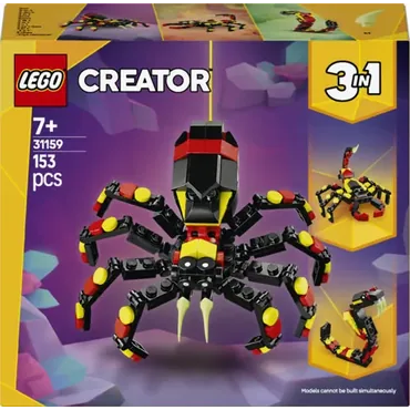 LEGO Creator 31159 Dzikie zwierzęta: niezwykły pająk