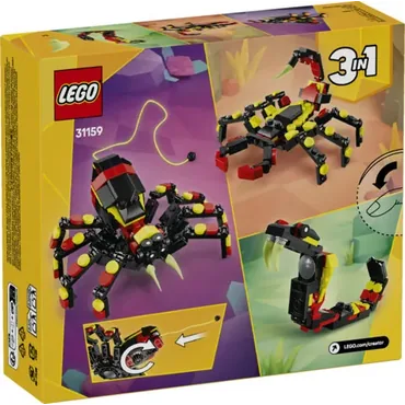 LEGO Creator 31159 Dzikie zwierzęta: niezwykły pająk