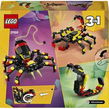 LEGO Creator 31159 Dzikie zwierzęta: niezwykły pająk