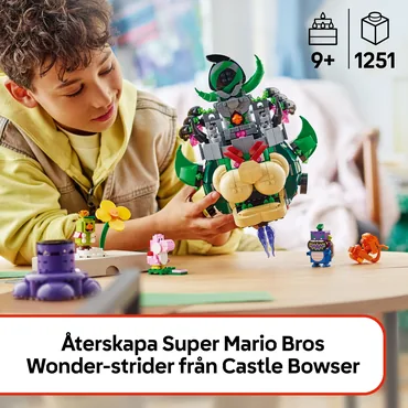 LEGO Super Mario Prince Florian og Castle Bowser