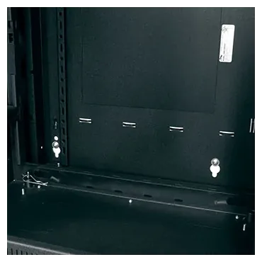 18SP/22D WALLRACK W/PLEXI