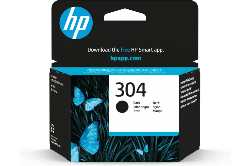 HP 304 - svart - original - bläckpatron