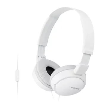 Sony MDR-ZX110AP Headset Ledningsført Opkald/musik Hvid