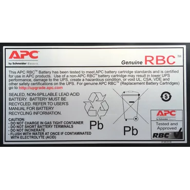 APC Replacement Battery Cartridge #18