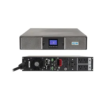 Eaton 9PX 3000VA 2700W 120V Online Double-Conversion UPS, L5-30P, 6x 5-20R, 1 L5-30R Outlets, Cybersecure Network Card Option, Extended Run, 2U Rack/Tower Battery Backup