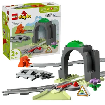 LEGO Duplo Town 10425 Tunel i tory kolejowe