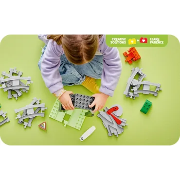 LEGO Duplo Town 10425 Tunel i tory kolejowe