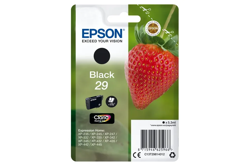 Epson 29 - svart - original - bläckpatron
