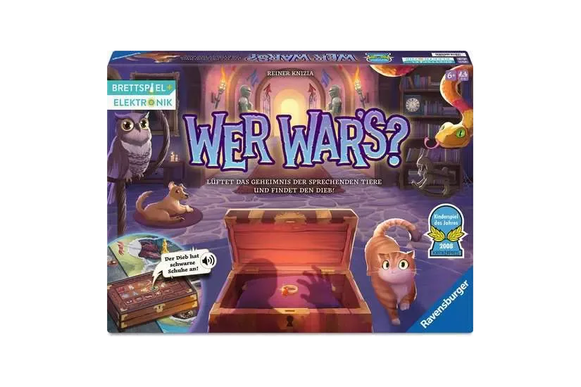 Ravensburger Brädspel - 2-4 spelare min - från6 År - 30-45 min - Elektronikspel