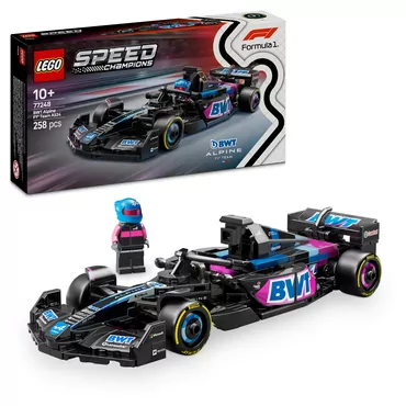 LEGO Speed Champions BWT Alpine F1® Team A524-racerbil