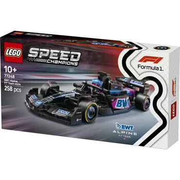 LEGO Speed Champions BWT Alpine F1® Team A524-racerbil