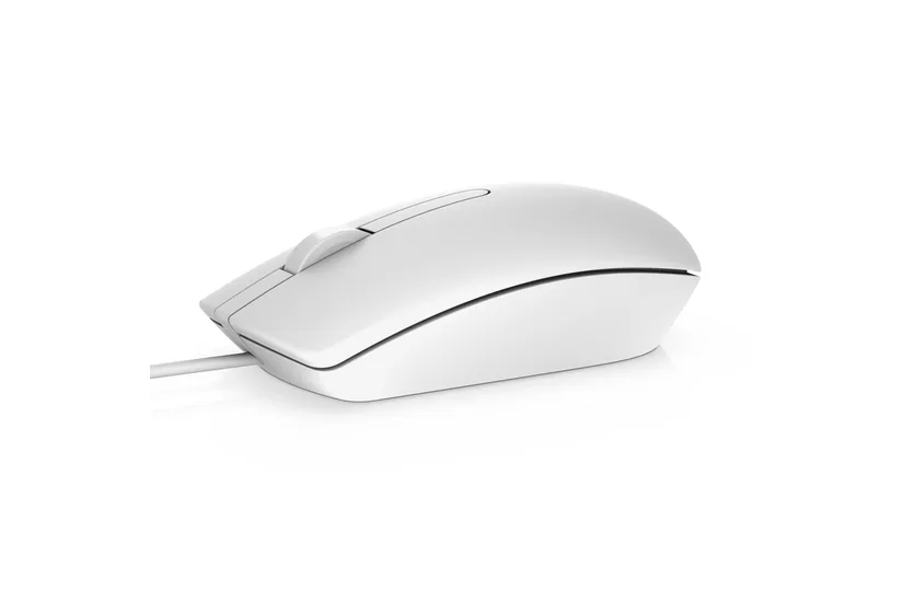 Dell MS116 - mus - USB - hvid