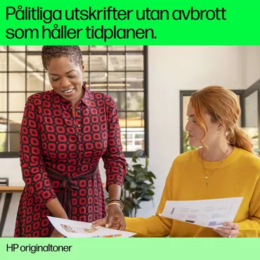 HP Original 658A LaserJet-tonerpatron, gul