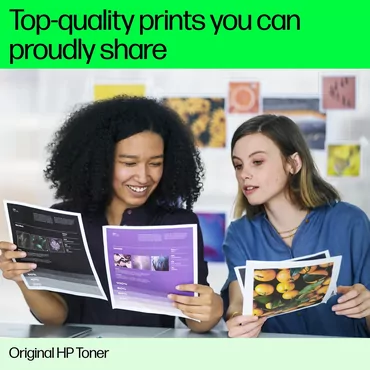 HP Original 658A LaserJet-tonerpatron, gul