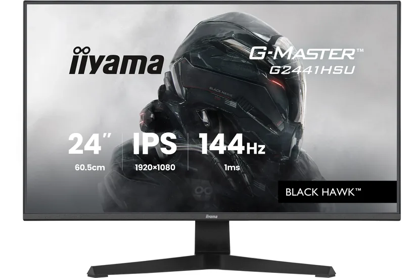iiyama G2441HSU-B1 computerskærm 60,5 cm (23.8") 1920 x 1080 pixel Fuld HD LED Sort
