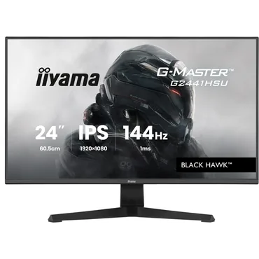 iiyama G2441HSU-B1 computerskærm 60,5 cm (23.8") 1920 x 1080 pixel Fuld HD LED Sort