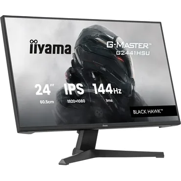 iiyama G2441HSU-B1 computerskærm 60,5 cm (23.8") 1920 x 1080 pixel Fuld HD LED Sort
