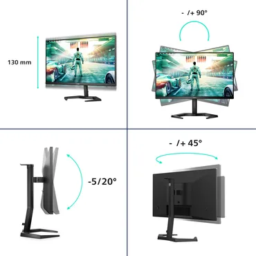 Philips Evnia 3000 24M1N3200Z skärm - WLED - 24" - IPS - 4ms,1ms