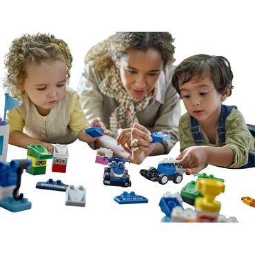 LEGO DUPLO F1®-teams med racerbiler og kørere