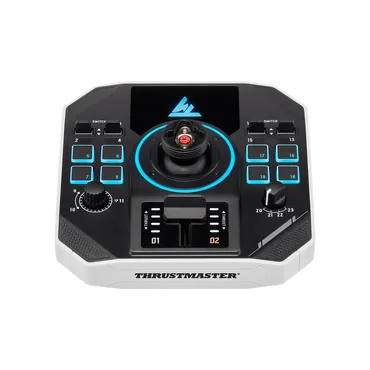 Thrustmaster Sol-R 2 HOSAS Space Sim Duo Sort, Hvid USB Flightstick Analog/digital PC