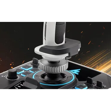 Thrustmaster Sol-R 2 HOSAS Space Sim Duo Sort, Hvid USB Flightstick Analog/digital PC