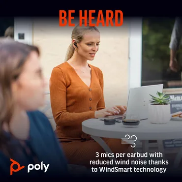 HP Poly Voyager Free 60+ UC Earbuds