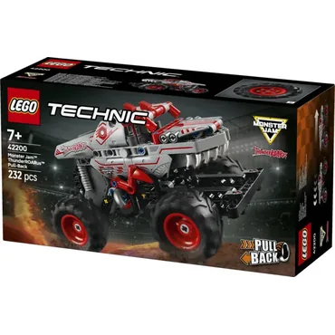 LEGO Technic 42200 Monster Jam ThunderROARus z napędem typu pull-back