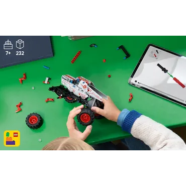 LEGO Technic 42200 Monster Jam ThunderROARus z napędem typu pull-back