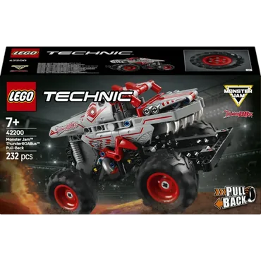 LEGO Technic 42200 Monster Jam ThunderROARus z napędem typu pull-back