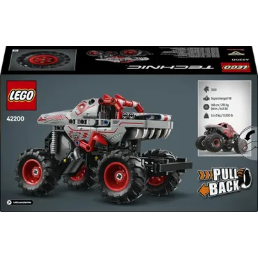LEGO Technic 42200 Monster Jam ThunderROARus z napędem typu pull-back