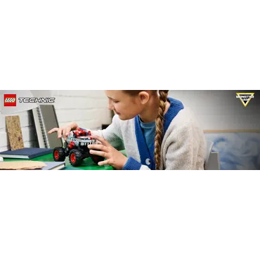 LEGO Technic 42200 Monster Jam ThunderROARus z napędem typu pull-back