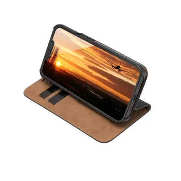 JT BERLIN BookCase Tegel mobiltelefon etui 16 cm (6.3") Folie Sort