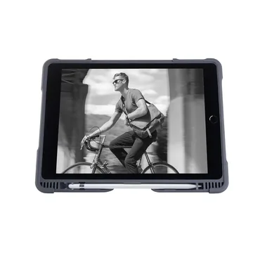 STM Dux Plus 6th Gen Blk 24,6 cm (9.7") Cover Sort, Grå