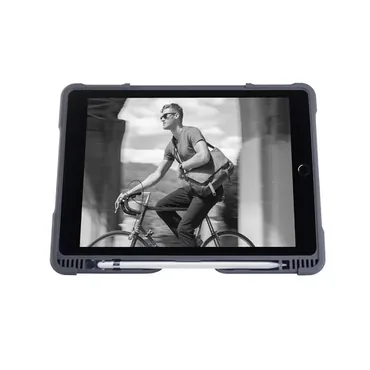STM Dux Plus 6th Gen Blk 24,6 cm (9.7") Cover Sort, Grå