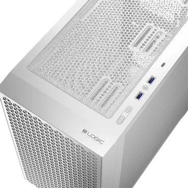Logic Concept Kabinet - Mini Tower - microATX, mini-ITX - 200 mm - 391 mm - 385 mm - Hvid