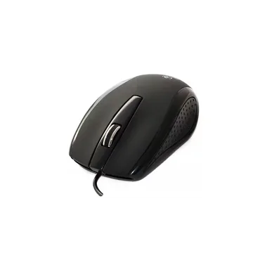 Rebeltec Mus - USB - 800 dpi - Kabel - 3 knapper - Kontor - Sort - Universal - Optisk