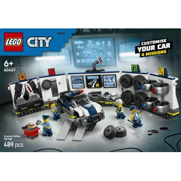 LEGO City Custom Police Car Garage