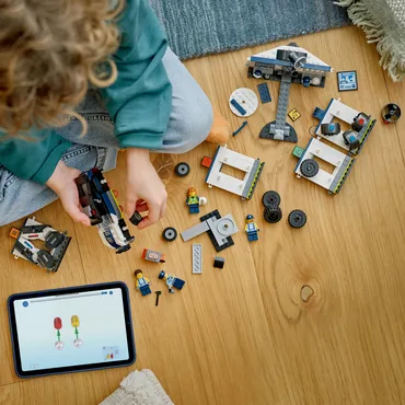 LEGO City Custom Police Car Garage