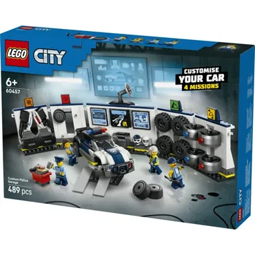 LEGO City Custom Police Car Garage