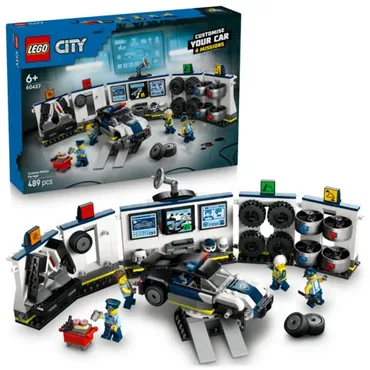 LEGO City Custom Police Car Garage