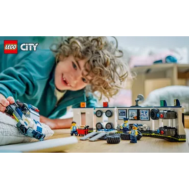 LEGO City Custom Police Car Garage