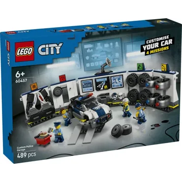 LEGO City Custom Police Car Garage