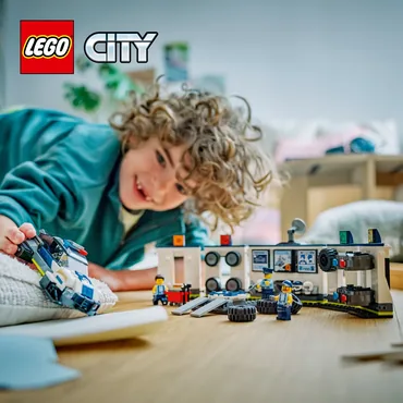 LEGO City Custom Police Car Garage