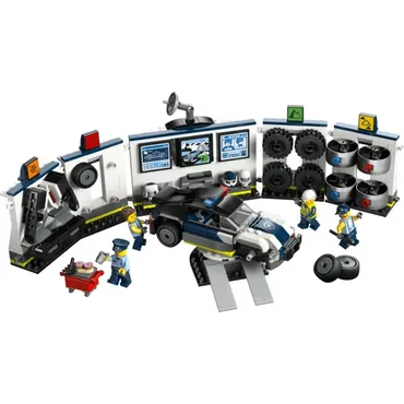 LEGO City Custom Police Car Garage