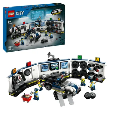 LEGO City Custom Police Car Garage