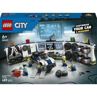 LEGO City Custom Police Car Garage